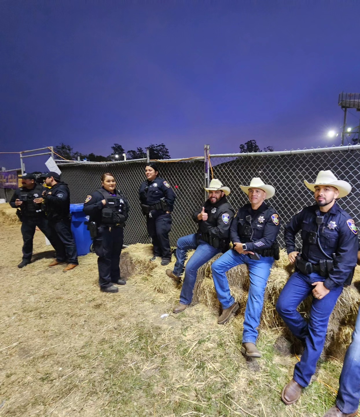 Salinas Police Department Officers at California Rodeo